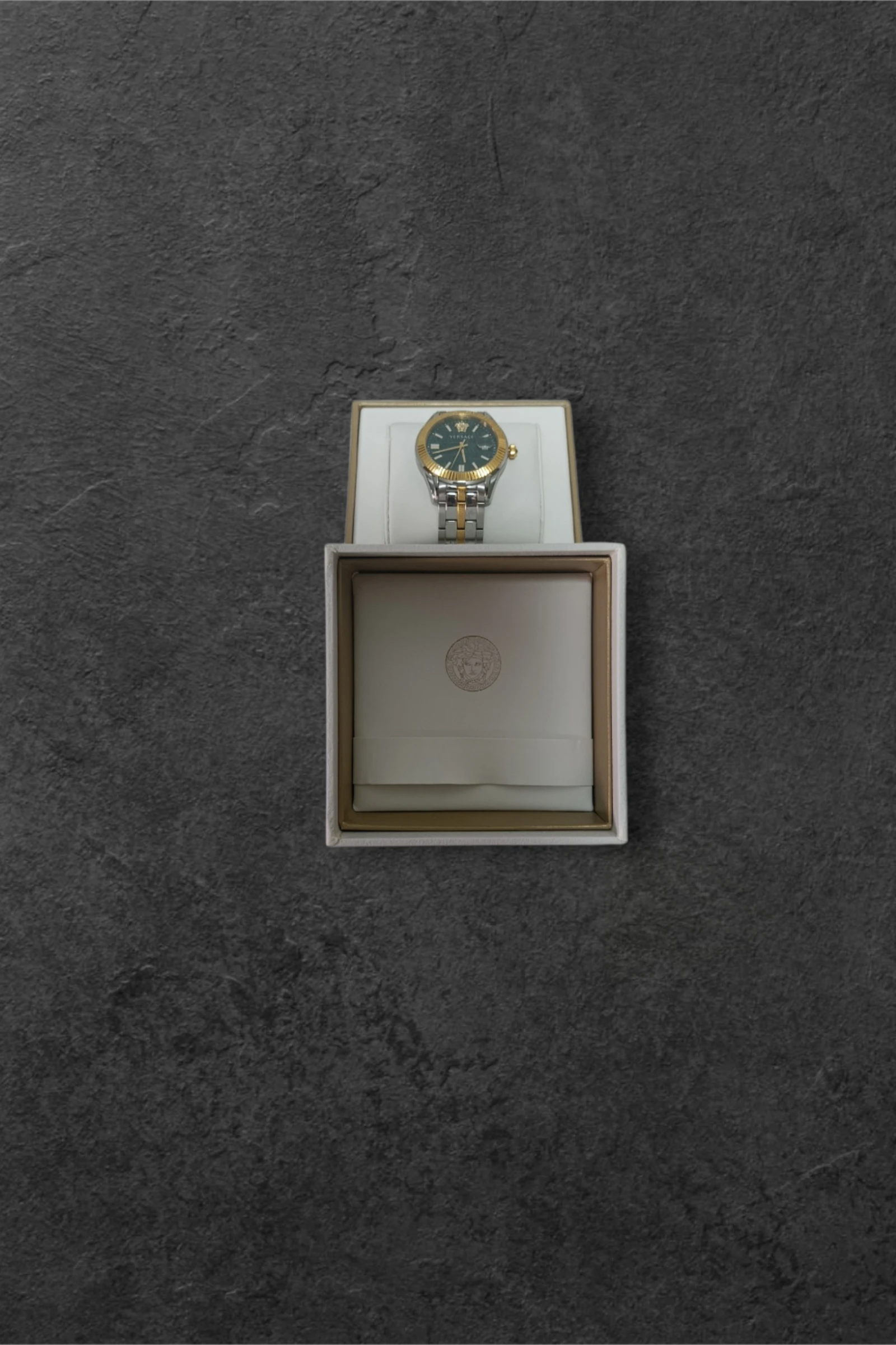 Versache Greca Time Watch (VC-3K) | Dark Green Watch | New/Original – photo 4